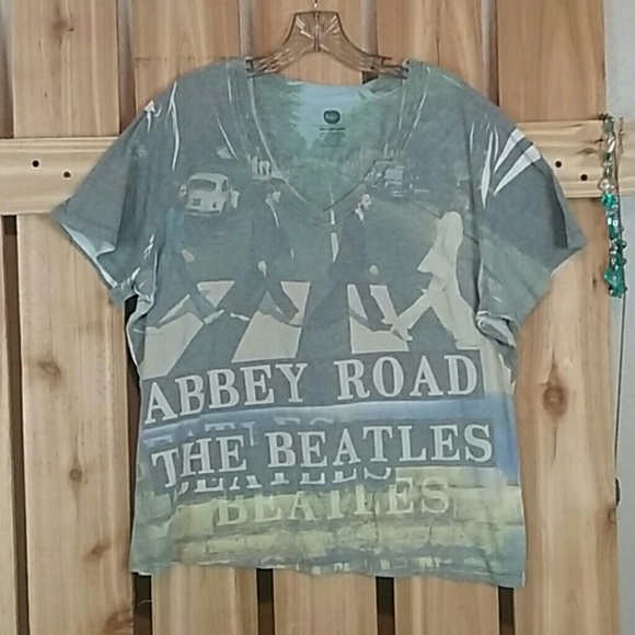 Beatles Tops - The Beatles Abbey Road T-Shirt